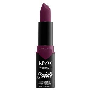 NYX Professional Suede Matte Lipstick - Rich Plum “Girl,Bye”